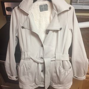 Vanity Size Large plush pea coat